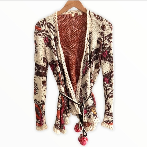 Anthropologie Pleiades Cardigan Sweater jacket XS - Picture 3 of 5